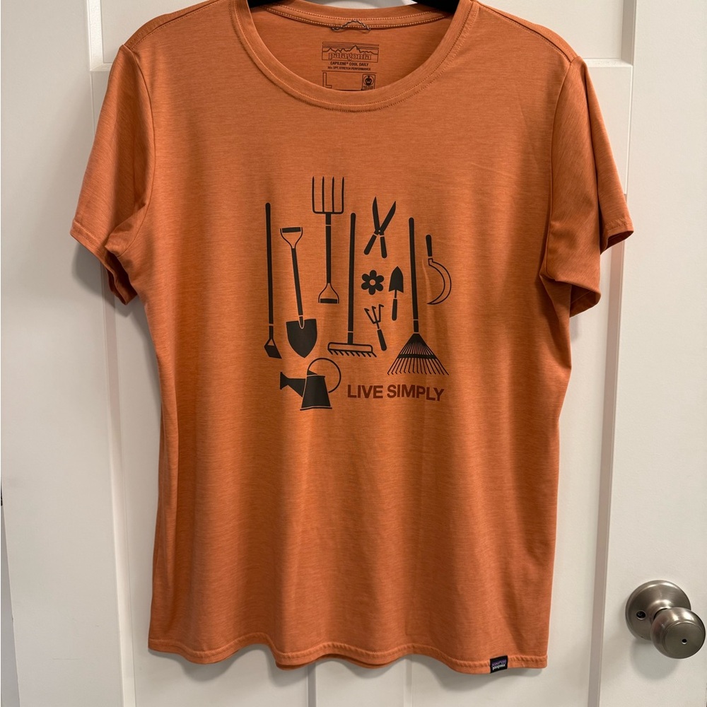 Patagonia Capilene Cool Daily Graphic Tee - Rust